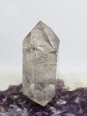 Quartz Freeform Point ✨🌈 Rainbow Inclusion Crystal – One of One Display Piece